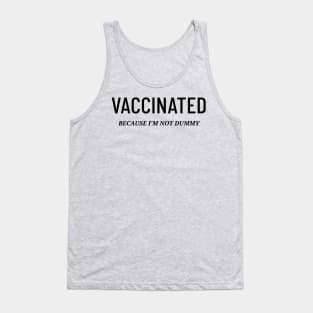 VACCINATED Tank Top